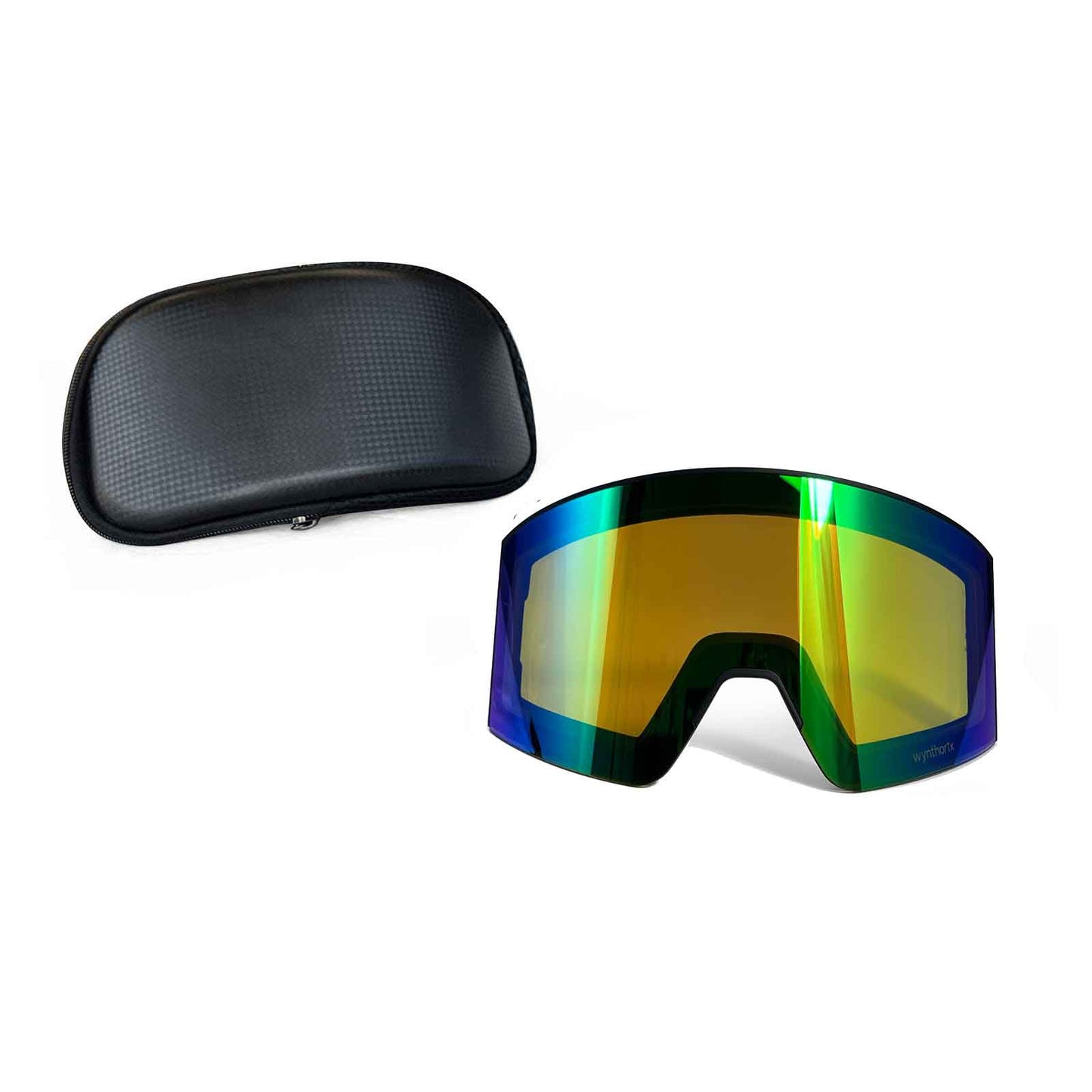 Green lens with full Revo yellow-green coating offers dynamic color changes from green to yellow at various light angles—last year’s best-selling option.