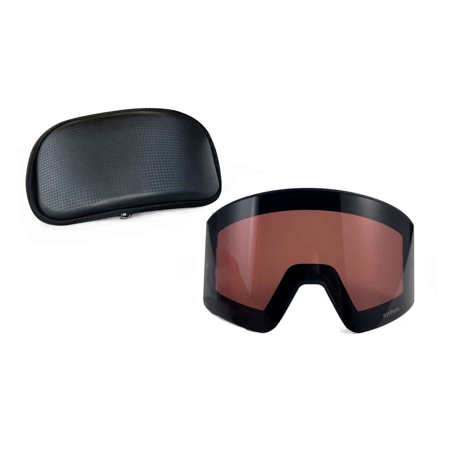 This trendy replacement heated goggles lens comes in popular amber/rose colors, pairs perfectly with black frames, and has a VLT of 16.3% for strong sunlight.