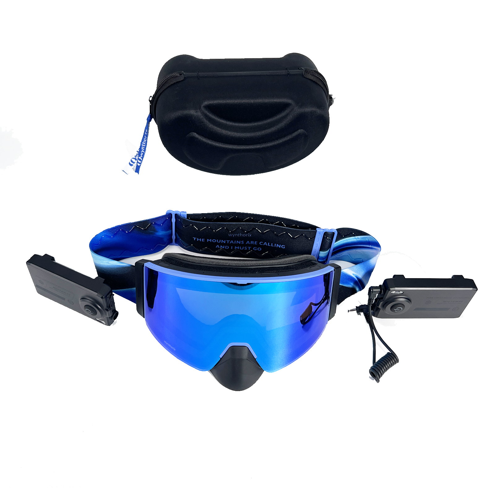 heated goggles Wynthorix MistAway Heated Goggles H22 Aurora Edition Snowmobile Ski