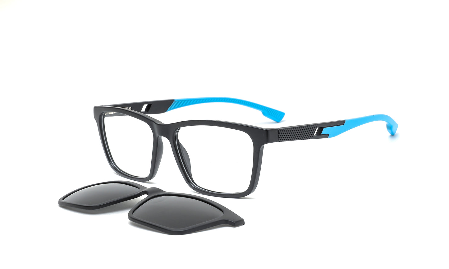 Discover stylish and functional women's clip-on sunglasses. Perfect for sun protection and blue light blocking, easy to use, and great for on-the-go fashion!