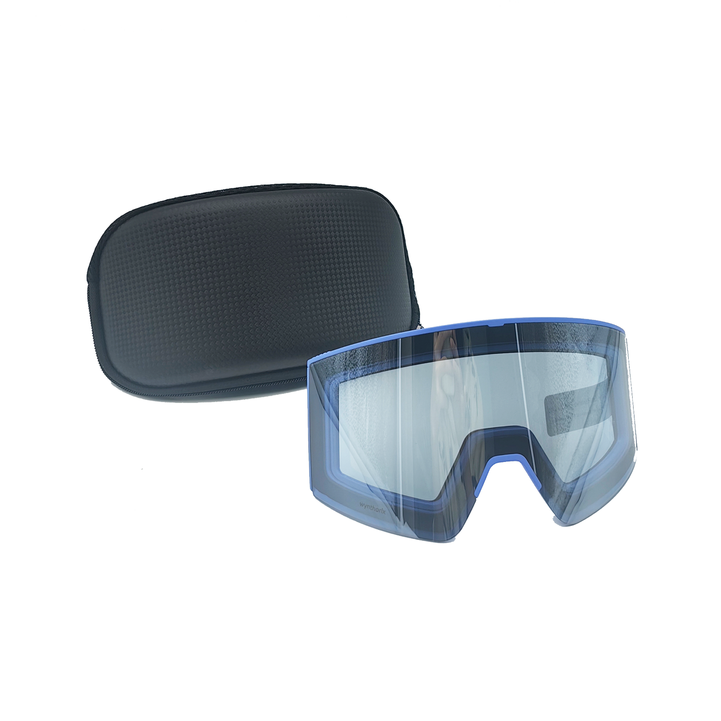 Wynthorix MistAway Replacement Lens for Heated Goggles Aurora Blue Silver