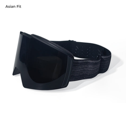 ClearPush Magnetic Ski Goggles with Push-Out Ventilation – Black Lens