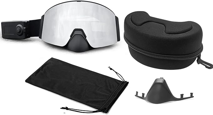 Wynthorix heated goggles snowmobile Anti-Fog Magnetic Interchangeable