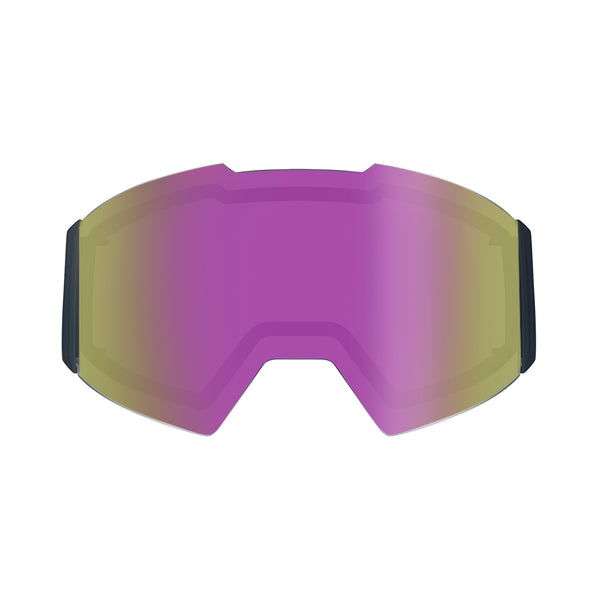 ClearPush grey revo pink mirrored replacement lens for ski goggles
