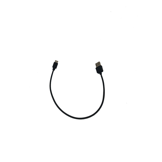 Charging cable - used to connect between a power bank (with a Type-C connector) and a power source (with a USB connector)