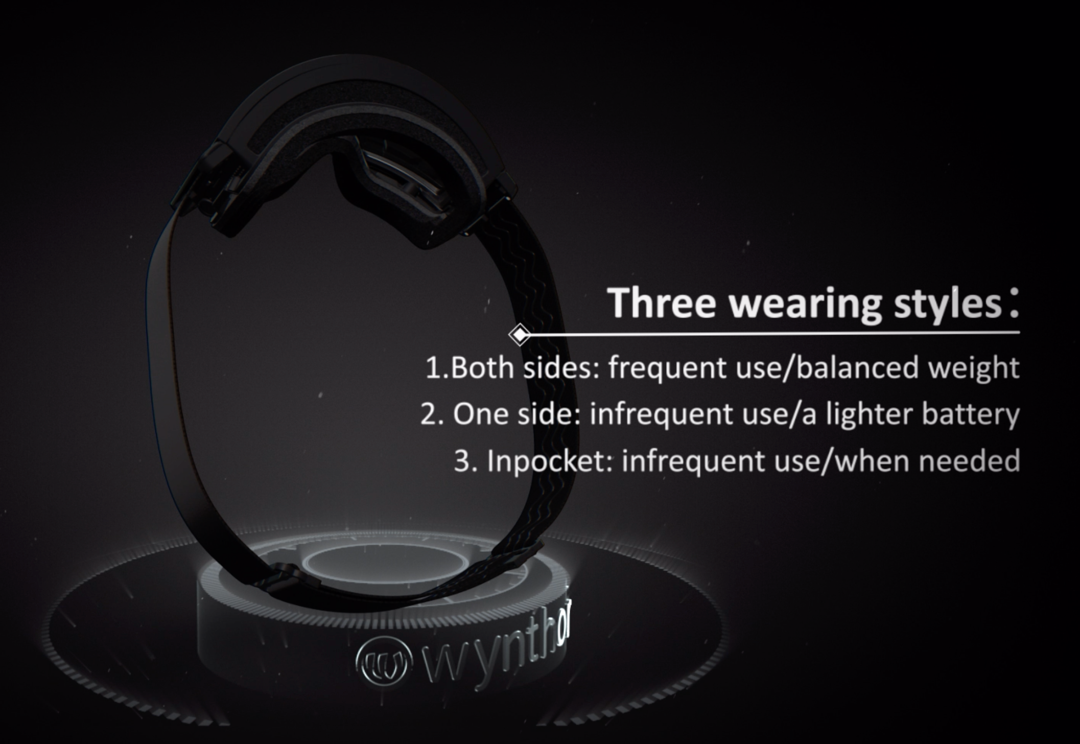 For a lighter experience, skip battery placement and store a power bank in your snow jacket pocket or bag, connecting via a long cable when needed.