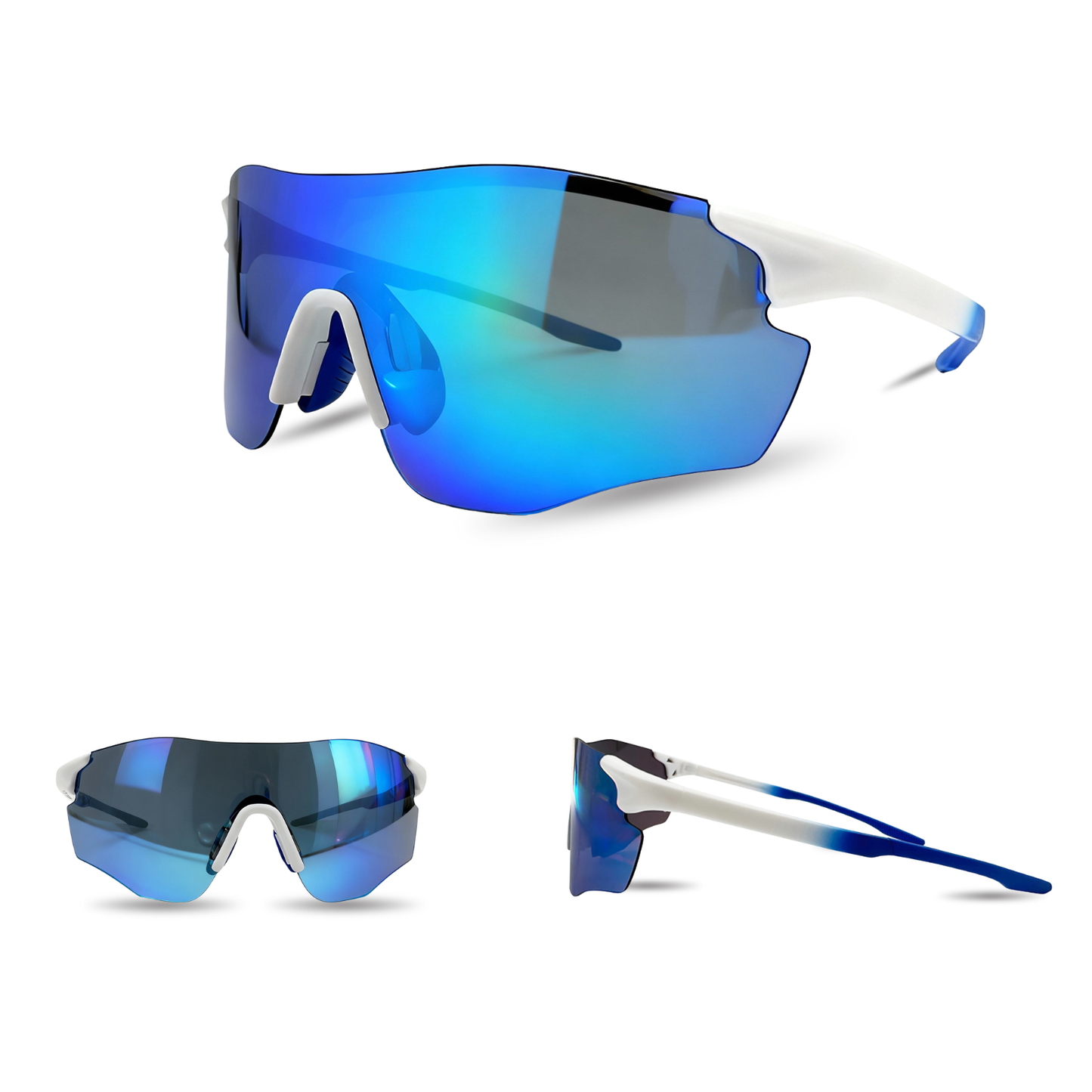 Yeetuor Performance Sports Sunglasses – TR90 Frame, REVO Mirror Lens, Hydrophobic Coating & Aerodynamic Design