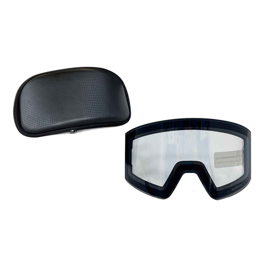 Wynthorix MistAway Replacement Lens for Heated Goggles Clear ( MAHGL33) featuring a clear lens. VLT is 85%.