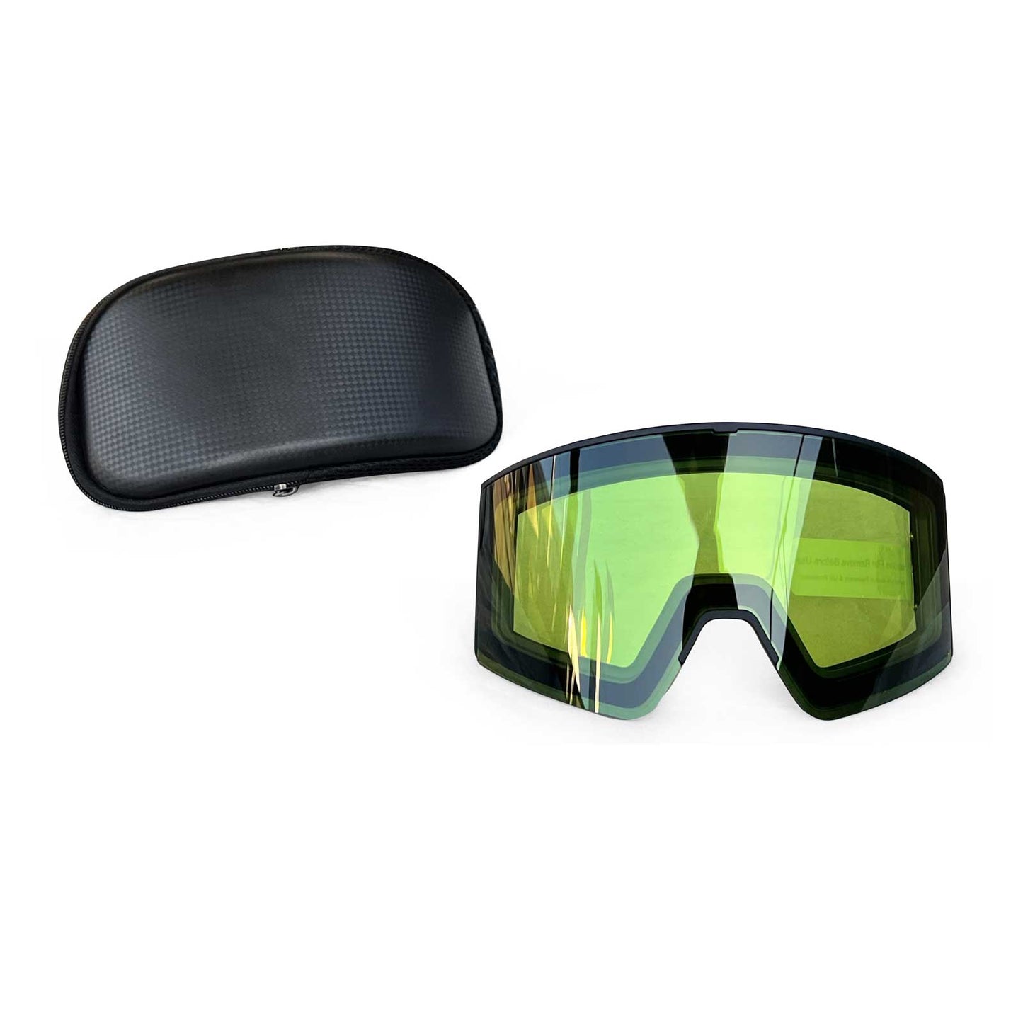 Wynthorix MistAway Replacement Lens for Heated Goggles Green (MAHGL51) featuring a green lens. VLT  is 58%. 