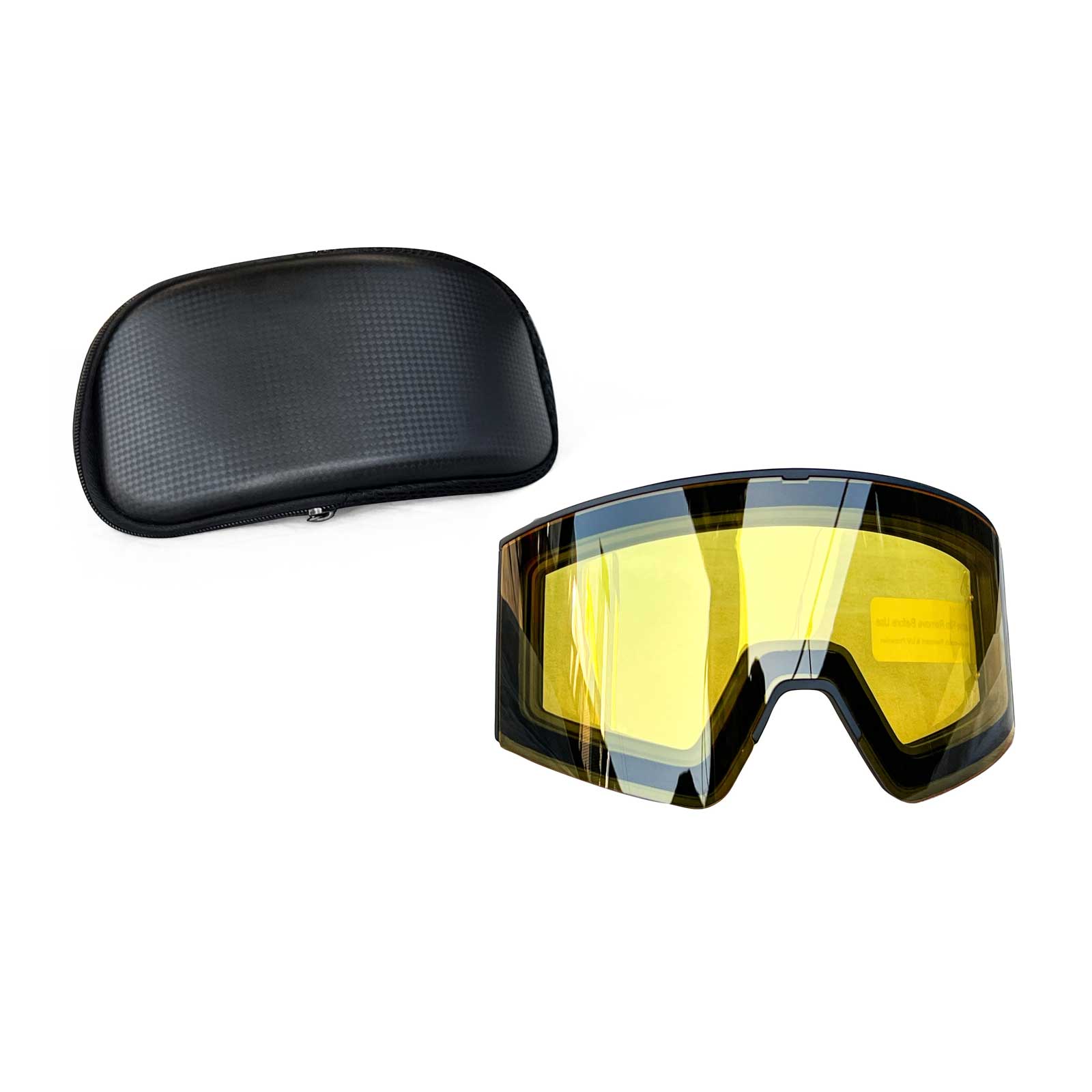 Wynthorix MistAway Replacement Lens for Heated Goggles Yellow (MAHGL37) featuring a yellow lens. VLT  is 73%. 