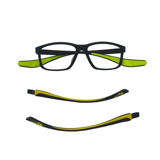Wynthorix ClarS Rx Sports Prescription Glasses Green-Yellow CSRX21T03