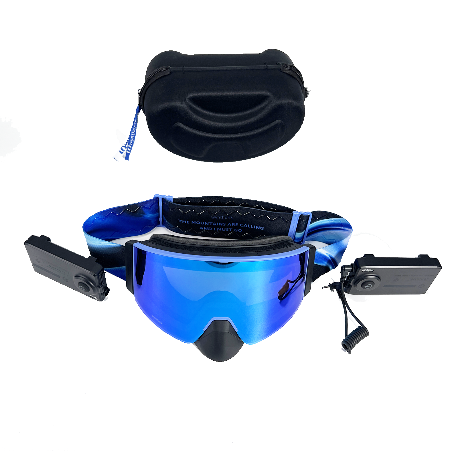 For clear vision while snowboarding and dodging trees or snow pits, rely on high-performance anti-fog goggles with a lightweight, seamless power design.