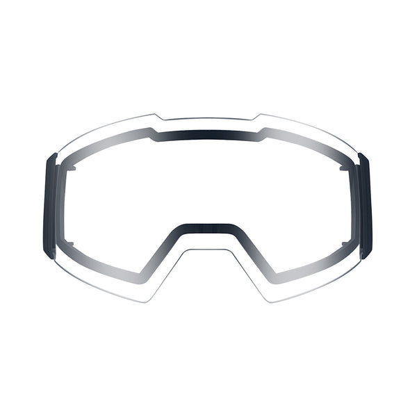 Clear ClearPush replacement lens for ski goggles for night and low-light skiing