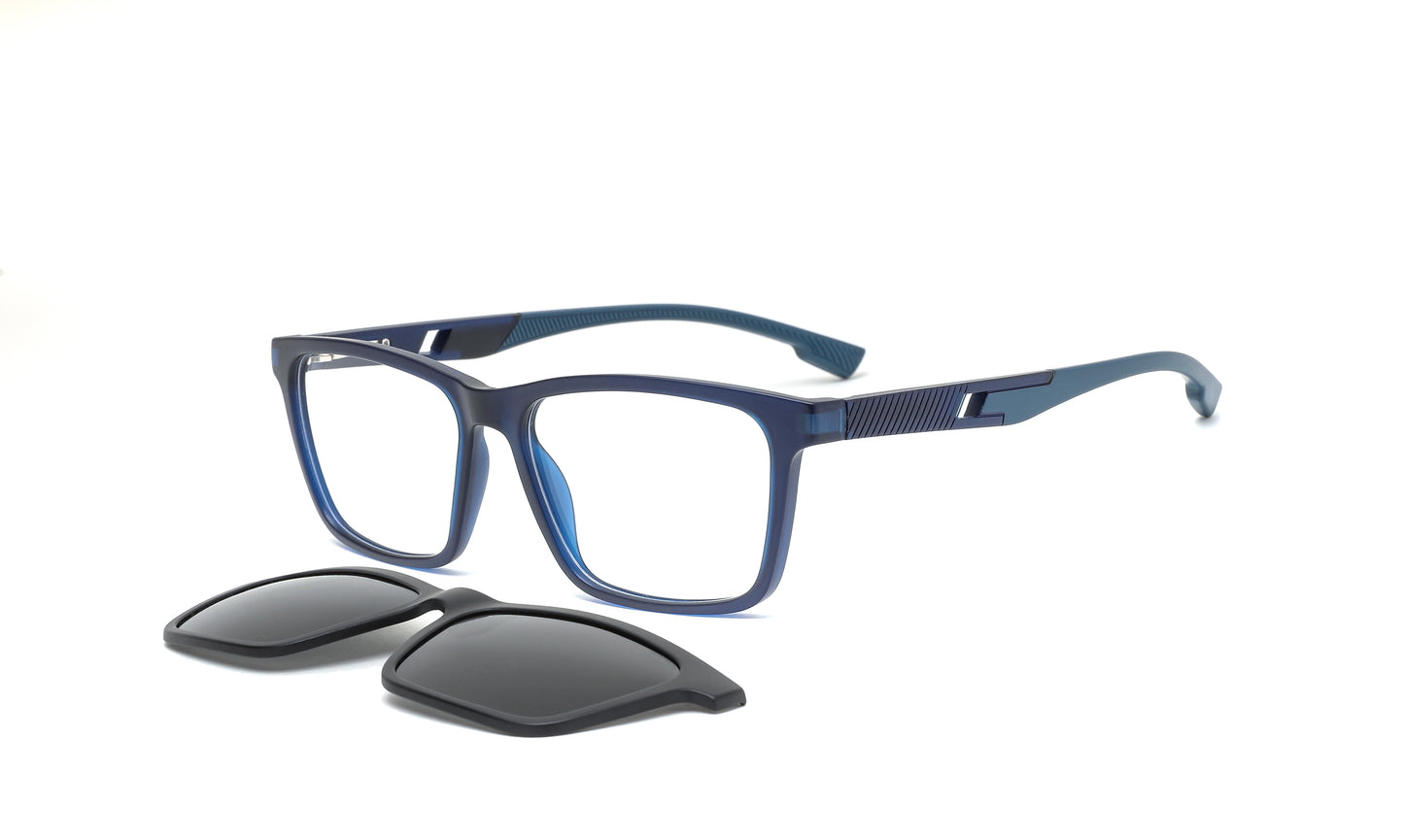 Eyewear magnetic clip offers 7 color options, perfect for all adults, ensuring a stylish unisex fit for both men and women.