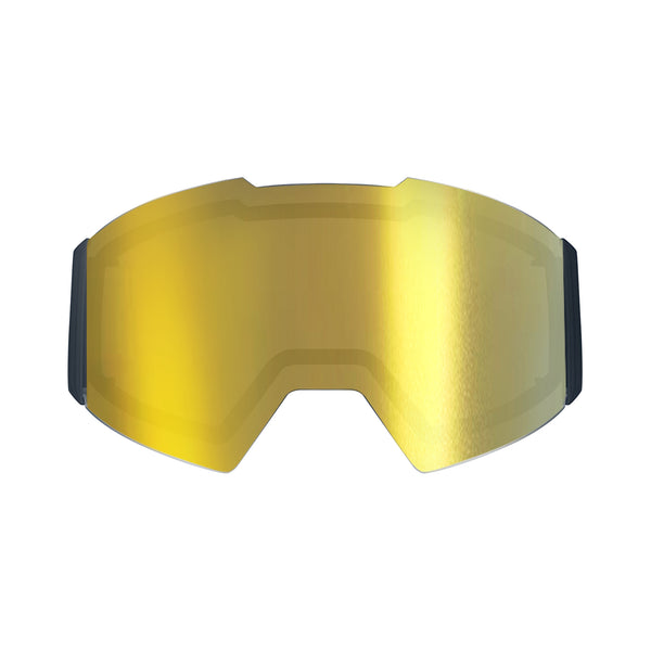 ClearPush grey revo gold mirrored replacement lens for ski goggles