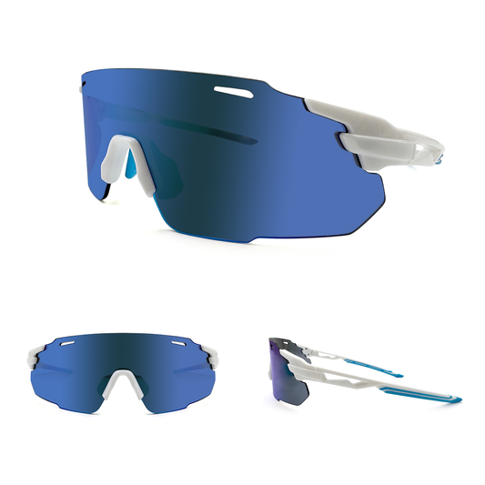 Yeetuor 268 Sport Sunglasses – Lightweight Frameless Shield Lens | UV400 & Anti-Slip Fit