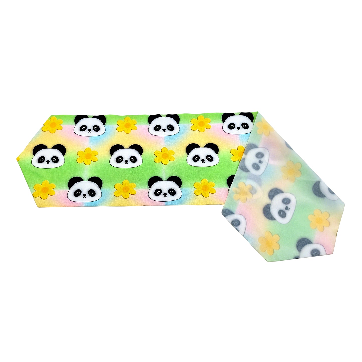 Panda Blossom no-hair-pulling fabric straps for EasyStrap kids swim goggles