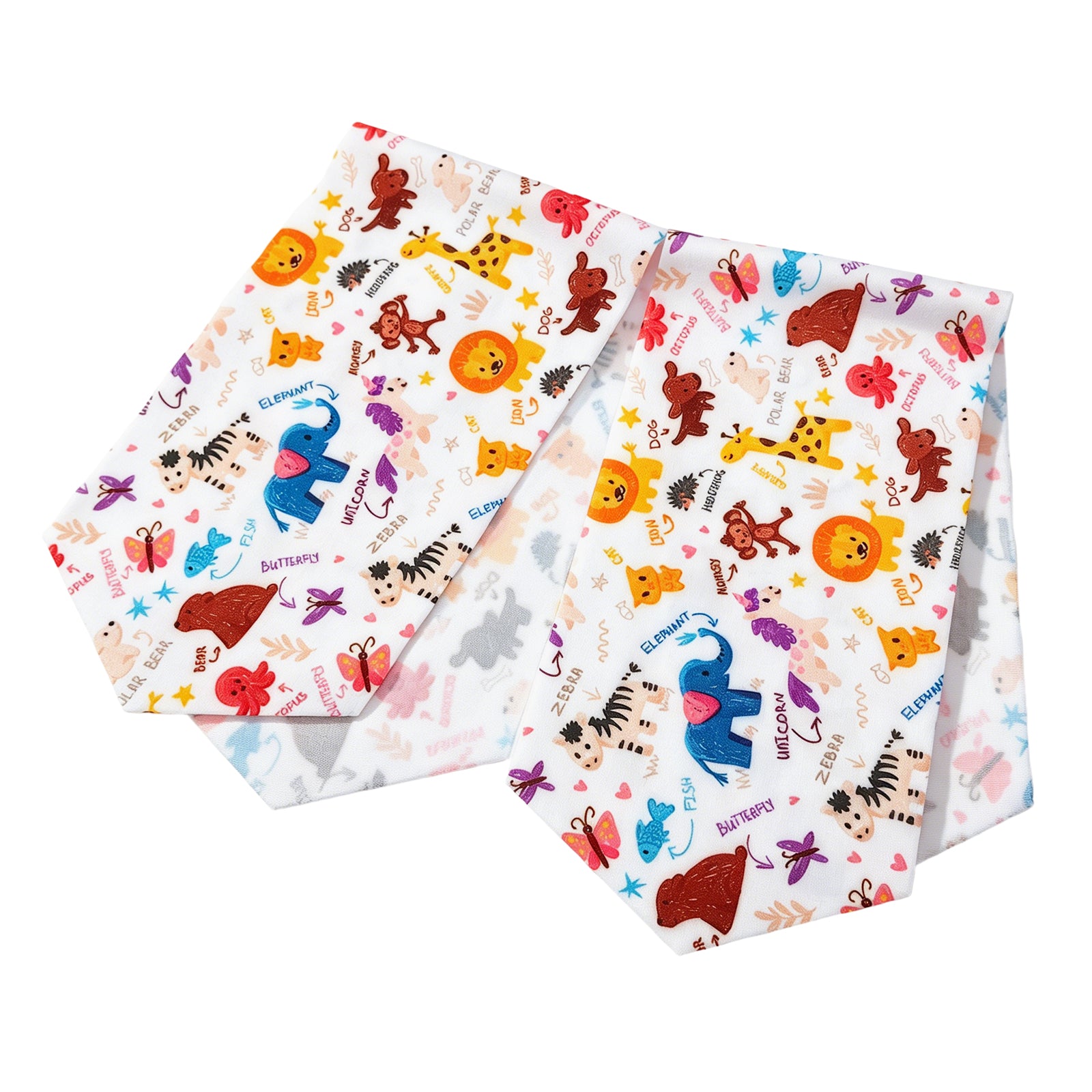 Several Animal Friends no-hair-pulling fabric straps for EasyStrap kids swim goggles