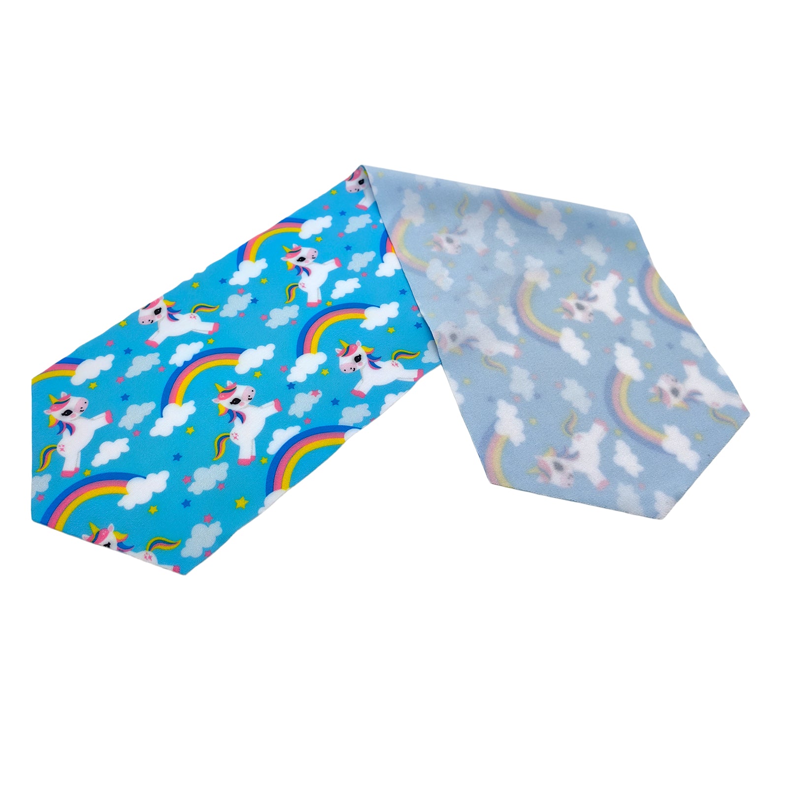 Unicorn sky fabric swim goggle strap design for kids with soft hair-friendly material