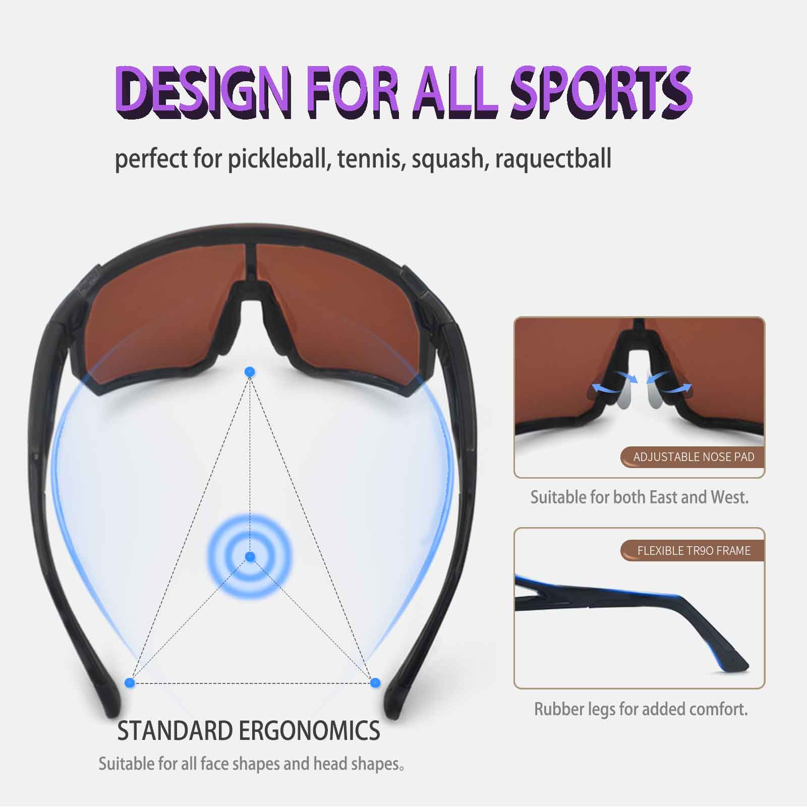 Wynthorix veilglam pickleball goggles with amber lens silver mirrored tinted coating are outdoor sunglasses.