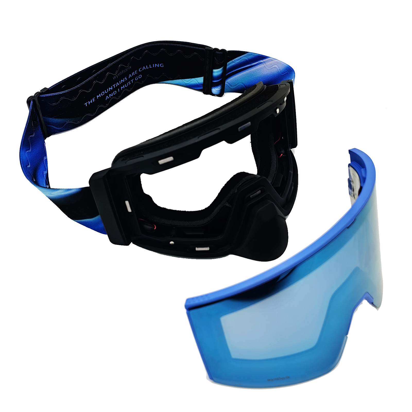 Aurora heated snow goggles feature magnetic lens swapping, compatible with all MistAway replacement lenses, plus tailored lens recommendations.